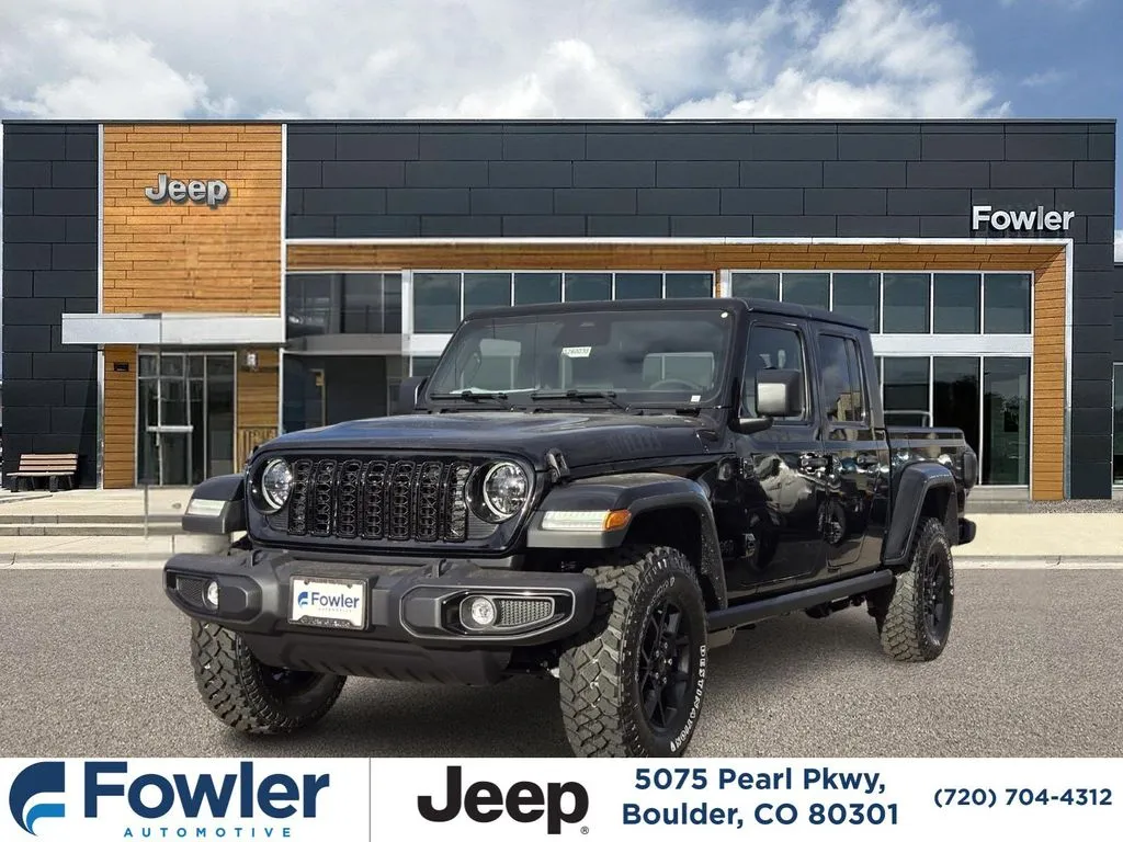 Black 2026 Jeep Gladiator Willys for sale in Boulder, CO