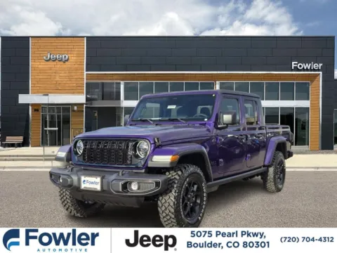 Purple 2026 Jeep Gladiator Willys for sale in Boulder, CO