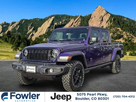 Purple 2026 Jeep Gladiator Willys for sale in Boulder, CO