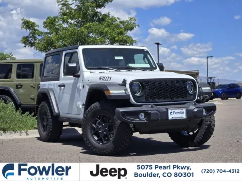 White 2026 Jeep Wrangler Willys for sale in Boulder, CO