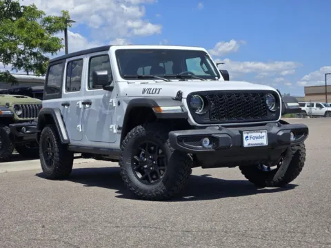 White 2026 Jeep Wrangler Willys for sale in Boulder, CO