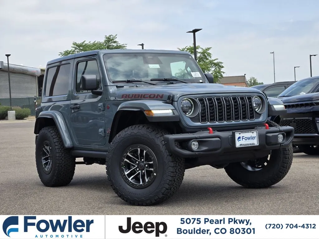 Blue 2026 Jeep Wrangler Rubicon X for sale in Boulder, CO