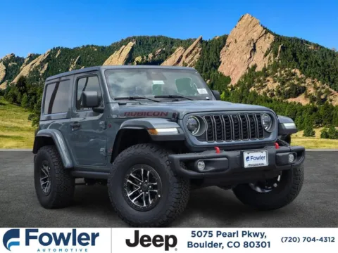 Blue 2026 Jeep Wrangler Rubicon X for sale in Boulder, CO
