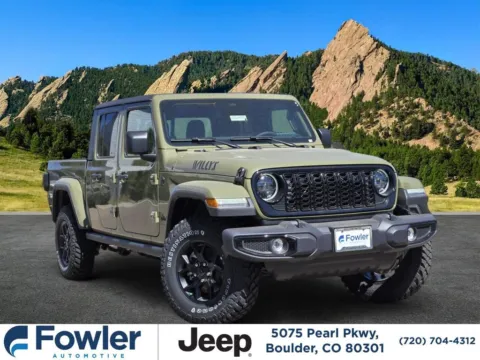 Green 2026 Jeep Gladiator Sport S for sale in Boulder, CO
