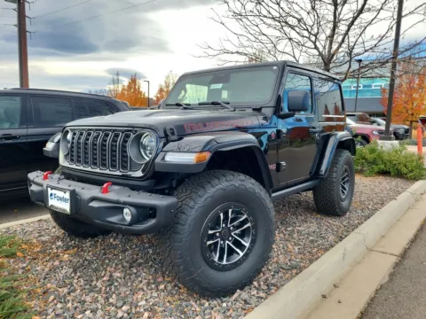 Black 2026 Jeep Wrangler Rubicon X for sale in Boulder, CO