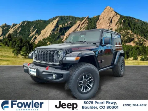 Black 2026 Jeep Wrangler Rubicon X for sale in Boulder, CO