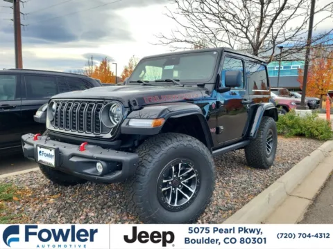 Black 2026 Jeep Wrangler Rubicon X for sale in Boulder, CO