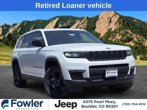 White 2025 Jeep Grand Cherokee L Limited for sale in Boulder, CO