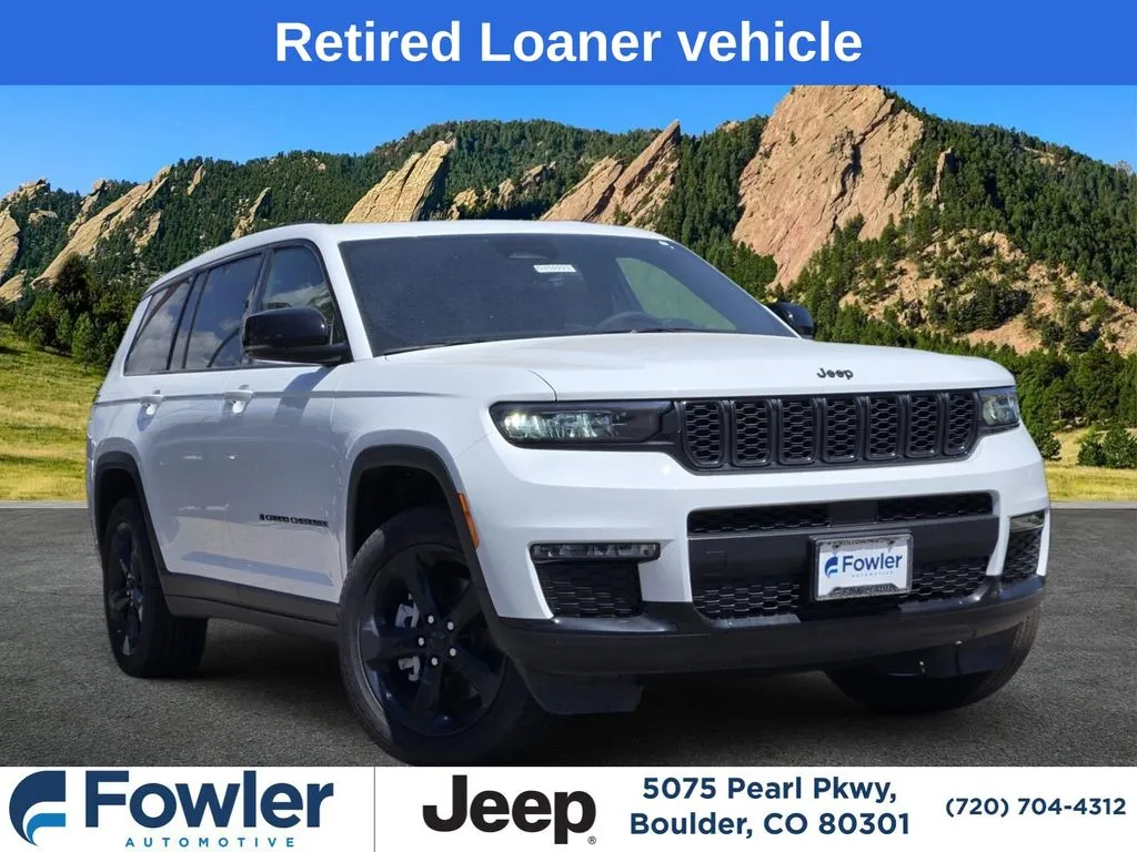 White 2025 Jeep Grand Cherokee L Limited for sale in Boulder, CO