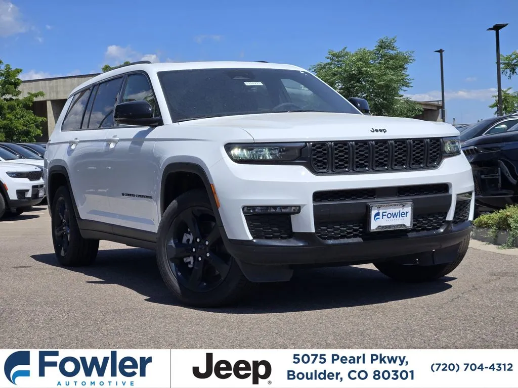White 2025 Jeep Grand Cherokee L Limited for sale in Boulder, CO