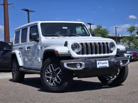 White 2025 Jeep Wrangler Sahara for sale in Boulder, CO