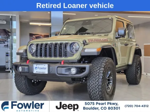 Green 2025 Jeep Wrangler Rubicon X for sale in Boulder, CO