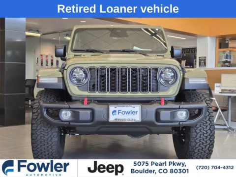 Green 2025 Jeep Wrangler Rubicon X for sale in Boulder, CO