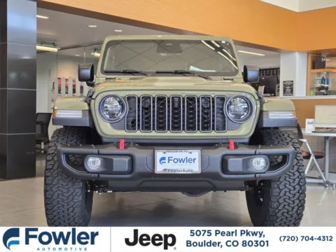 Green 2025 Jeep Wrangler Rubicon X for sale in Boulder, CO