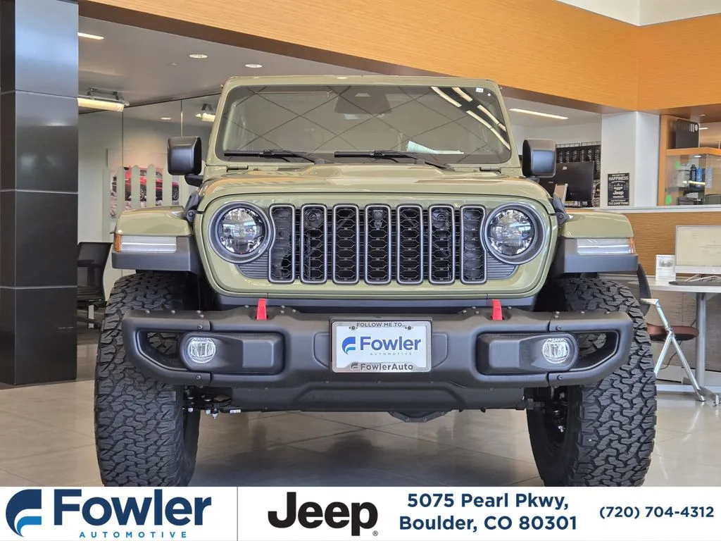 Green 2025 Jeep Wrangler Rubicon X for sale in Boulder, CO