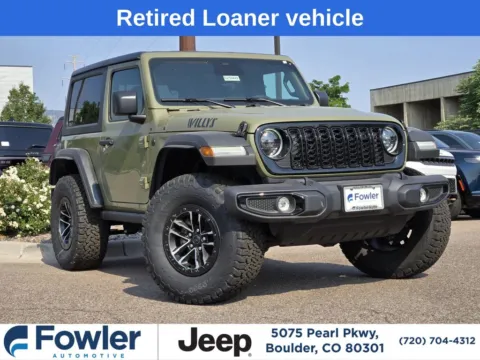 Green 2025 Jeep Wrangler Willys for sale in Boulder, CO