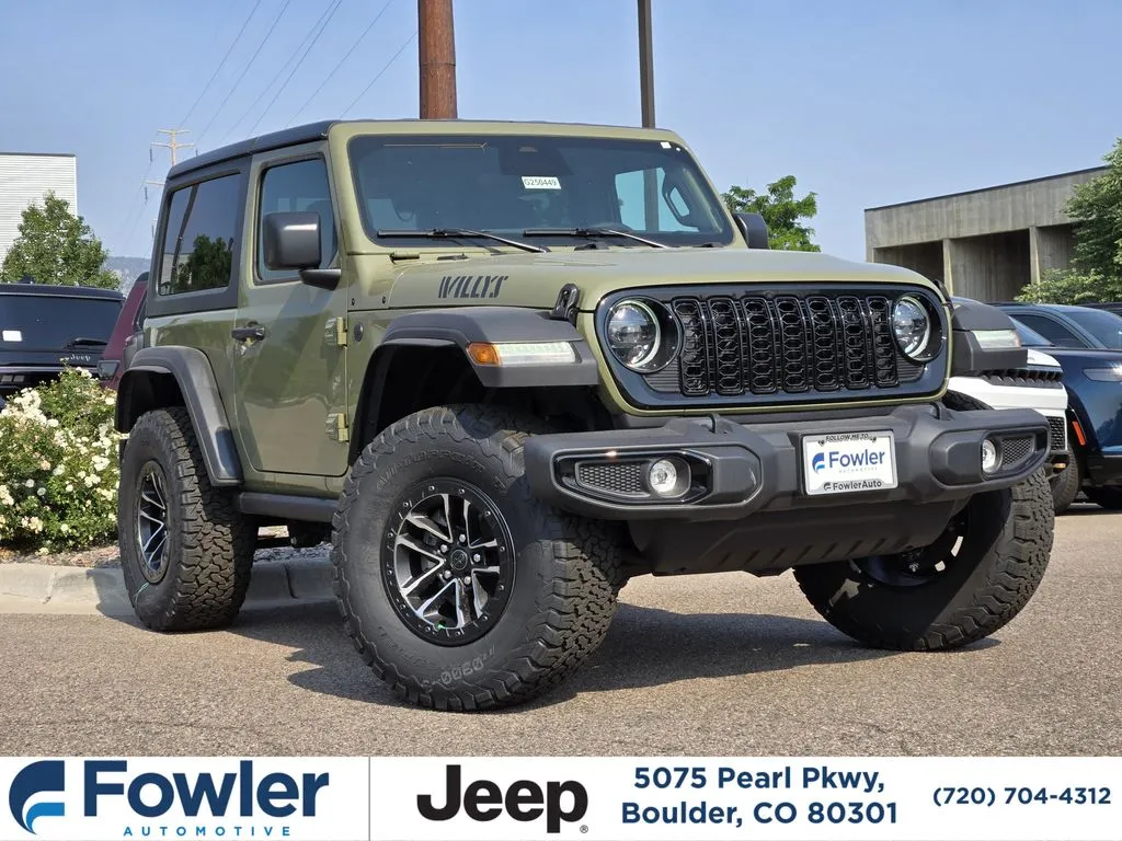 Green 2025 Jeep Wrangler Willys for sale in Boulder, CO