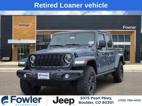 Blue 2025 Jeep Gladiator Willys for sale in Boulder, CO
