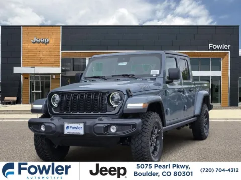 Blue 2025 Jeep Gladiator Willys for sale in Boulder, CO