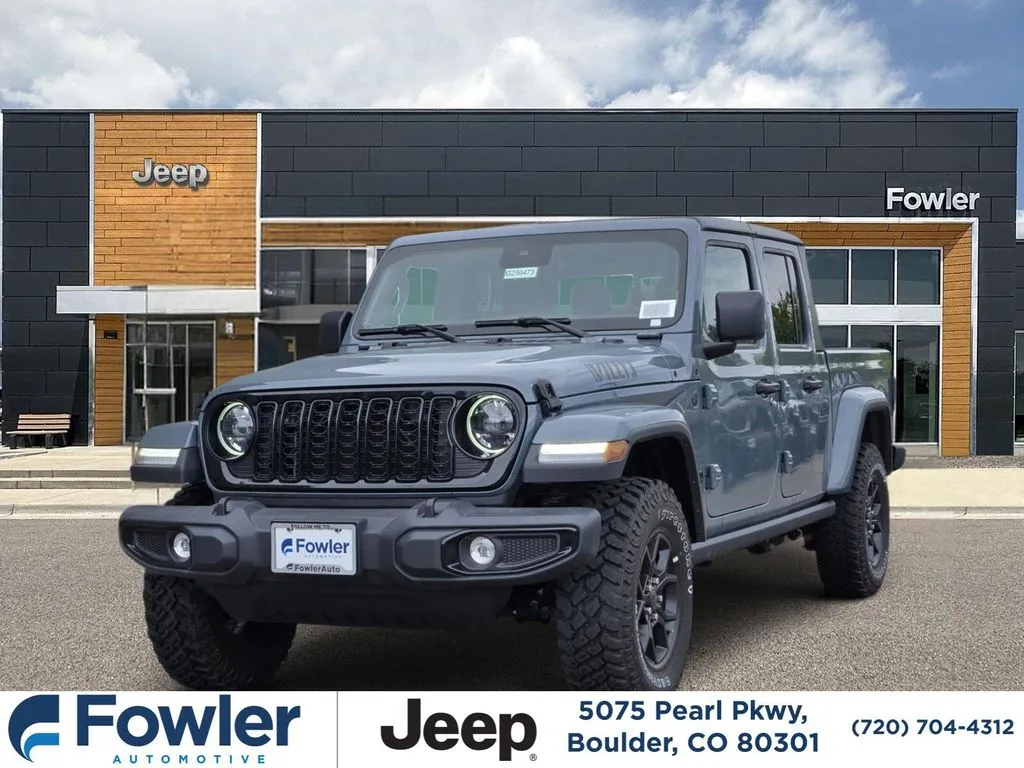 Blue 2025 Jeep Gladiator Willys for sale in Boulder, CO