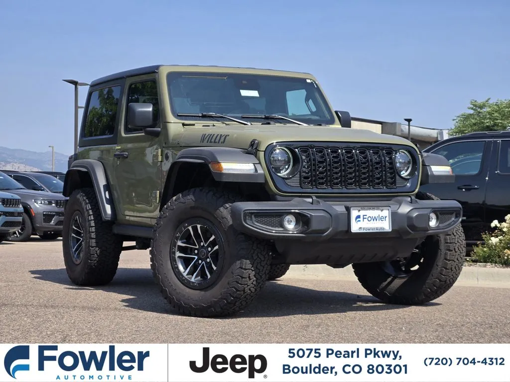 Green 2025 Jeep Wrangler Willys for sale in Boulder, CO