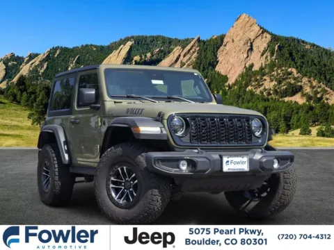 Green 2025 Jeep Wrangler Willys for sale in Boulder, CO