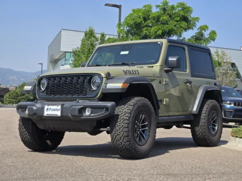 Photos of 2025 Jeep Wrangler Willys for sale in Boulder, CO at Fowler Jeep of Boulder