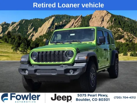 Green 2025 Jeep Wrangler Sport S for sale in Boulder, CO