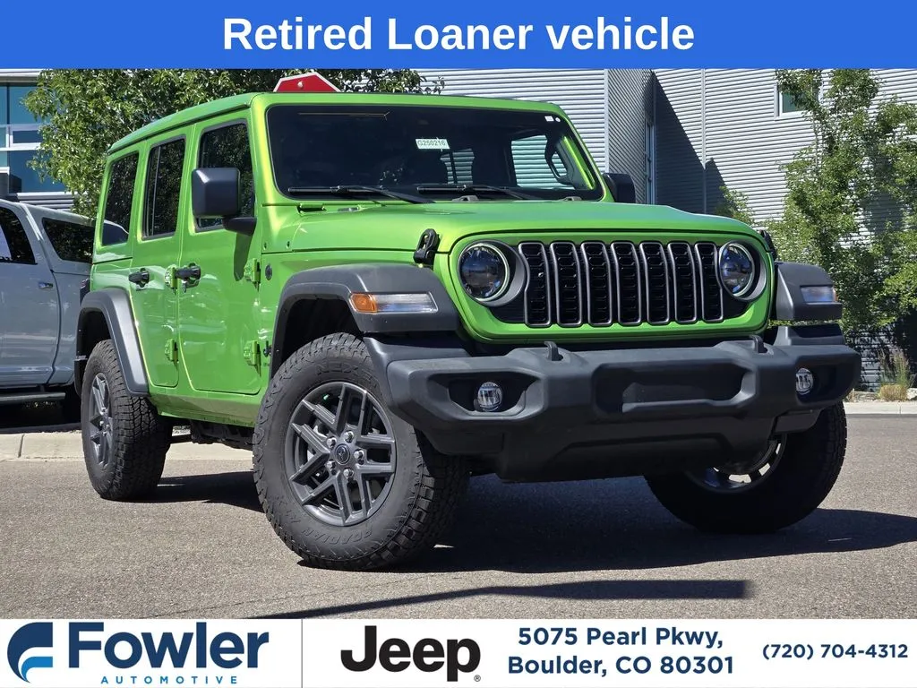 Green 2025 Jeep Wrangler Sport S for sale in Boulder, CO
