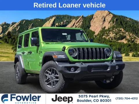 Green 2025 Jeep Wrangler Sport S for sale in Boulder, CO