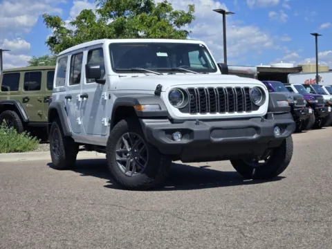 White 2025 Jeep Wrangler Sport S for sale in Boulder, CO
