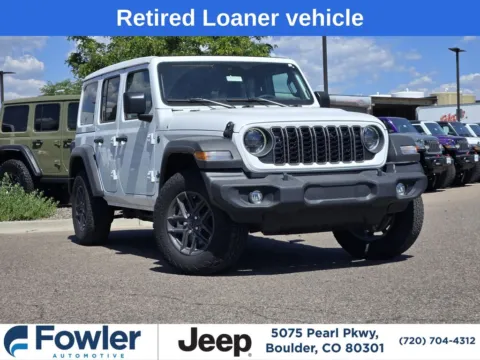 White 2025 Jeep Wrangler Sport S for sale in Boulder, CO
