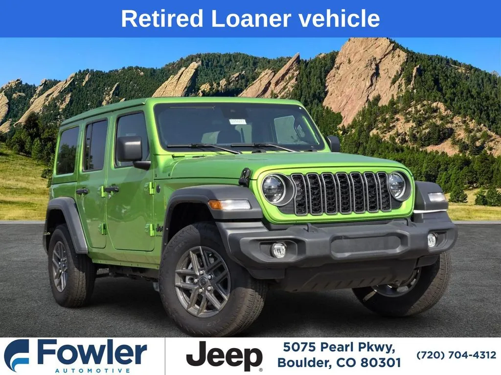 Green 2025 Jeep Wrangler Sport S for sale in Boulder, CO