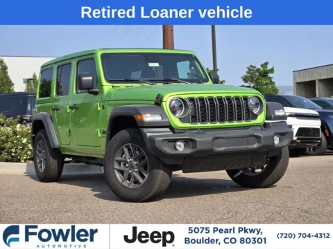 Green 2025 Jeep Wrangler Sport S for sale in Boulder, CO