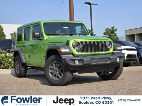 Green 2025 Jeep Wrangler Sport S for sale in Boulder, CO
