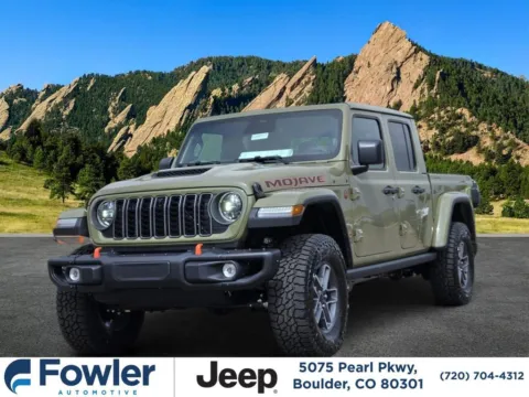 Green 2026 Jeep Gladiator Mojave X for sale in Boulder, CO