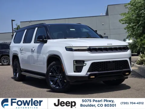 White 2026 Jeep Grand Wagoneer L for sale in Boulder, CO