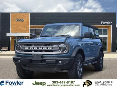 Blue 2022 Ford Bronco Big Bend for sale in Boulder, CO