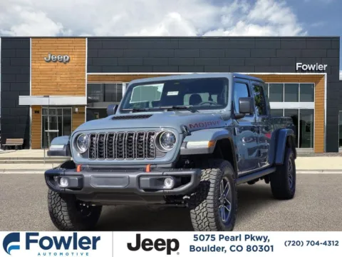 Blue 2026 Jeep Gladiator Mojave X for sale in Boulder, CO