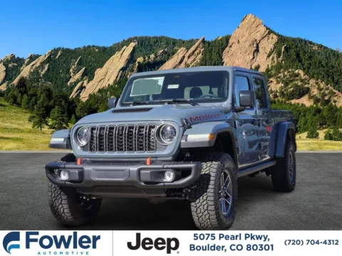 Blue 2026 Jeep Gladiator Mojave X for sale in Boulder, CO
