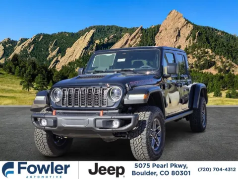 Black 2026 Jeep Gladiator Mojave X for sale in Boulder, CO