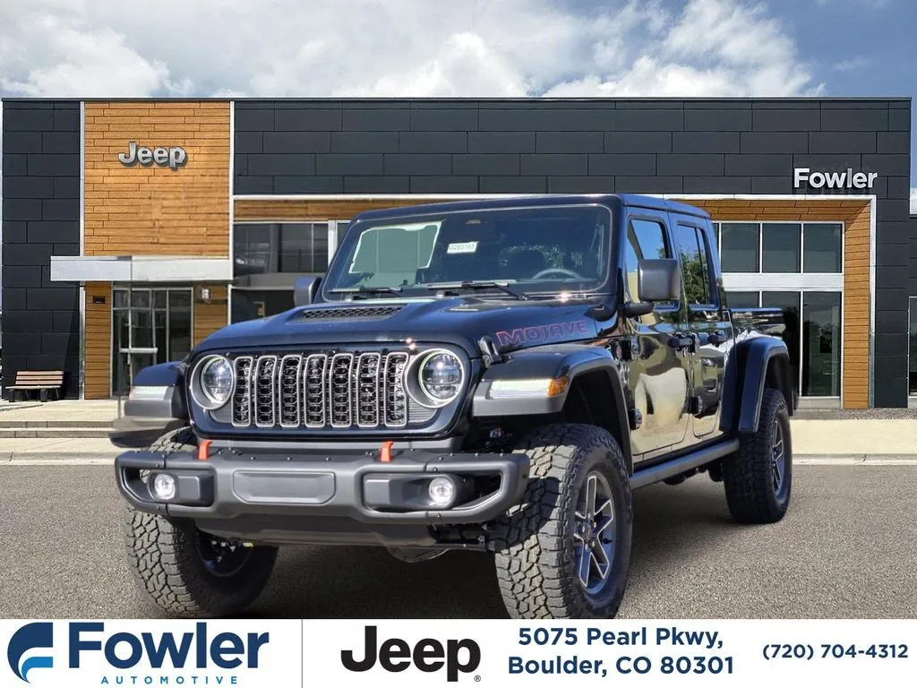 Black 2026 Jeep Gladiator Mojave X for sale in Boulder, CO