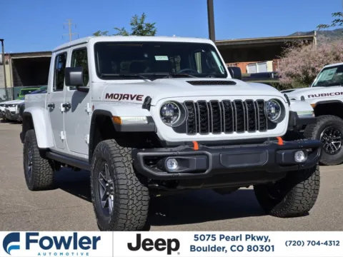 White 2026 Jeep Gladiator Mojave X for sale in Boulder, CO