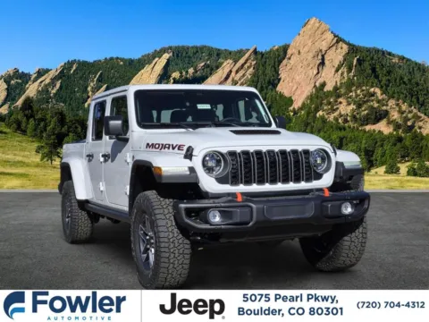 White 2026 Jeep Gladiator Mojave X for sale in Boulder, CO