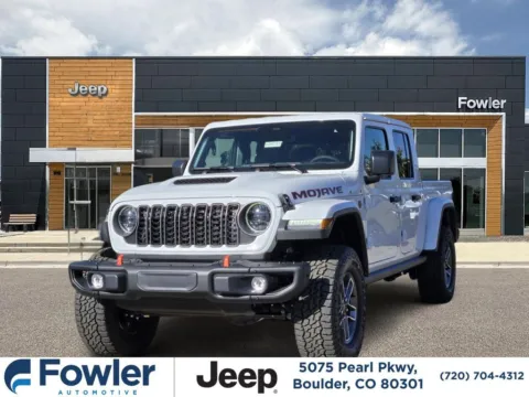 White 2026 Jeep Gladiator Mojave X for sale in Boulder, CO