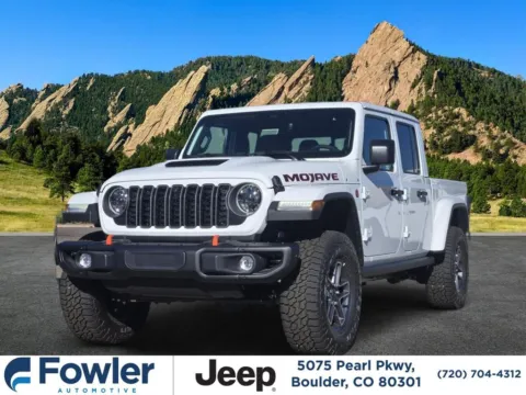 White 2026 Jeep Gladiator Mojave X for sale in Boulder, CO