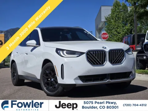 White 2026 BMW X3 30 xDrive for sale in Boulder, CO