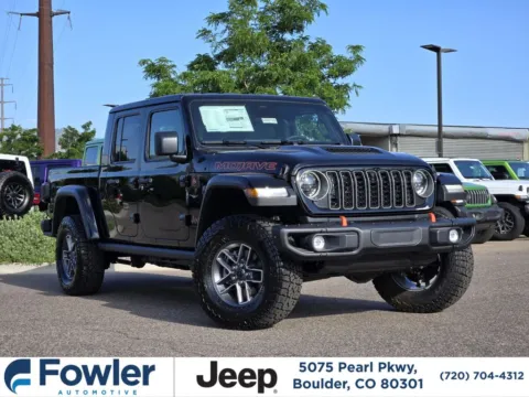 Black 2026 Jeep Gladiator Mojave X for sale in Boulder, CO