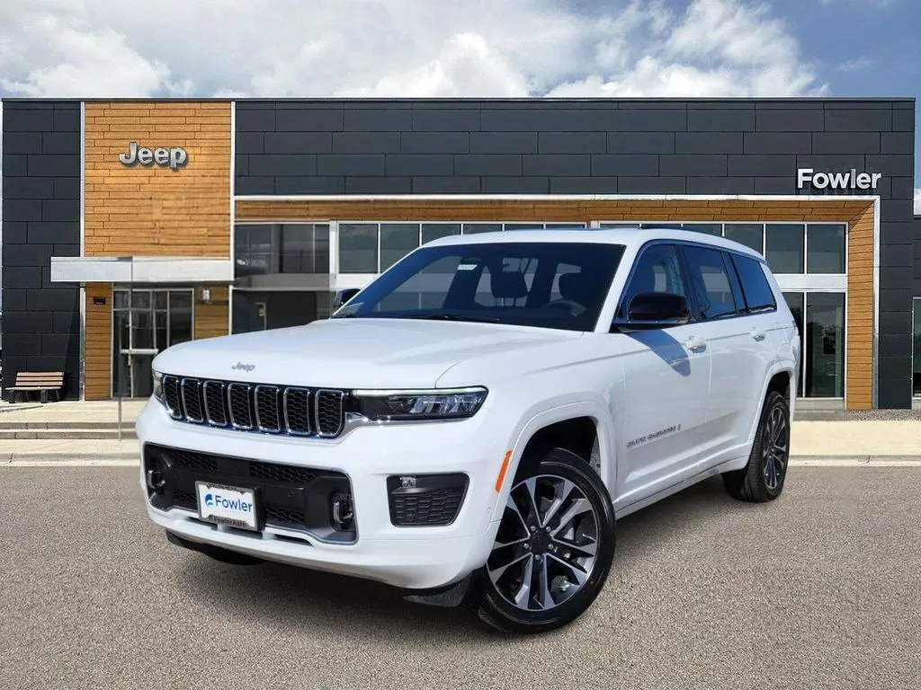 White 2025 Jeep Grand Cherokee L Overland for sale in Boulder, CO