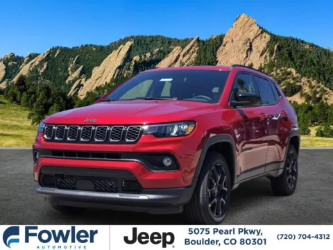 Red 2026 Jeep Compass Latitude for sale in Boulder, CO